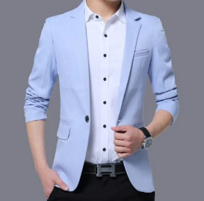Fiorinni Carlsen Men’s Premium Blazer – Smart Casual Long Sleeve Jacket, S–5XL