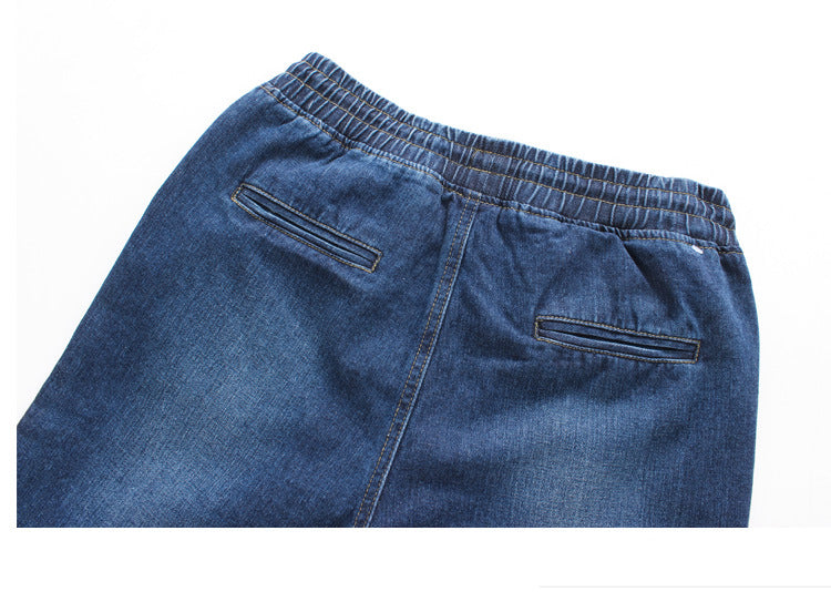 Men’s Plus Size Stretch Denim Jogger Pants – Comfortable Casual Jeans – USA