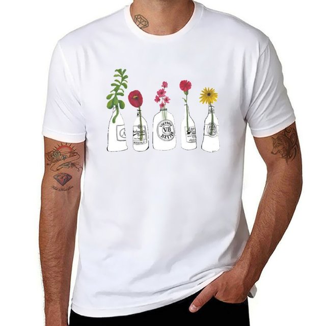 Men’s Vintage Heavyweight Oversized T-Shirt – Soft Stretch Summer Tee, S–6XL