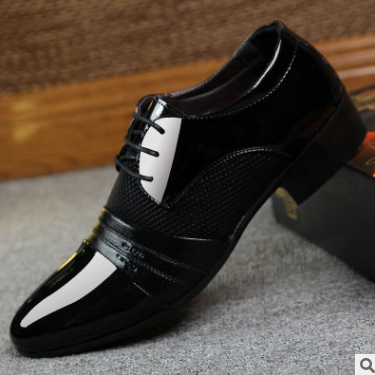 Men’s Fashion Leather Dress Shoes – Classic Business Formal Footwear