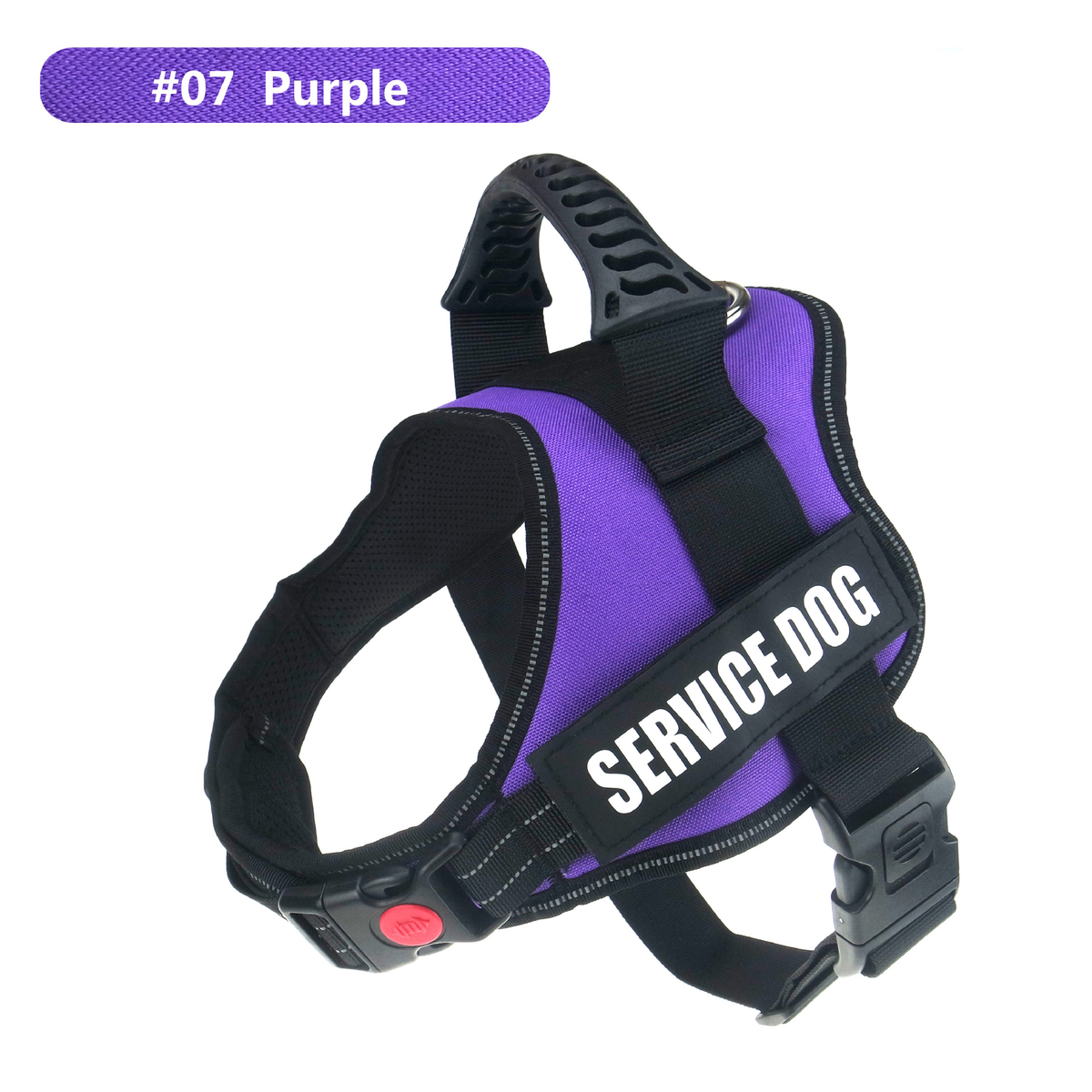 Adjustable Nylon Dog Chest Harness – Secure No-Pull Style Harness for Small to Large Dogs