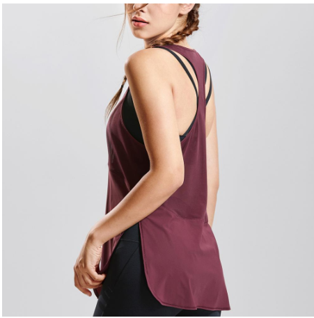 Women’s Quick-Dry Sleeveless Yoga Tank Top – Sports Gym & Workout Shirt