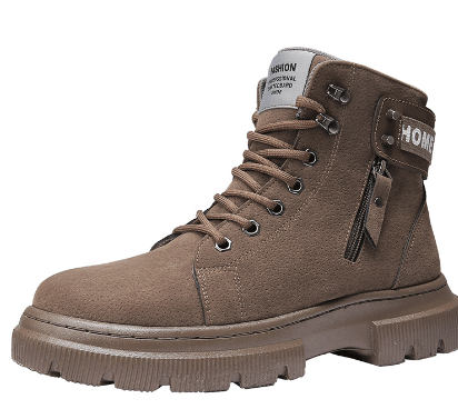 Men’s Retro Martin High-Top Tooling Boots – Rugged Casual Footwear