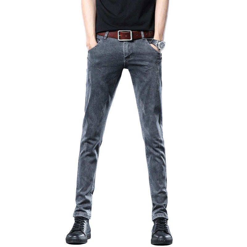 Men’s Slim Fit Stretch Jeans – Fashion Casual Denim Pants
