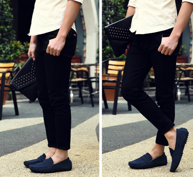 Urban Suede Loafers for Men – Modern Casual Slip-On Shoes