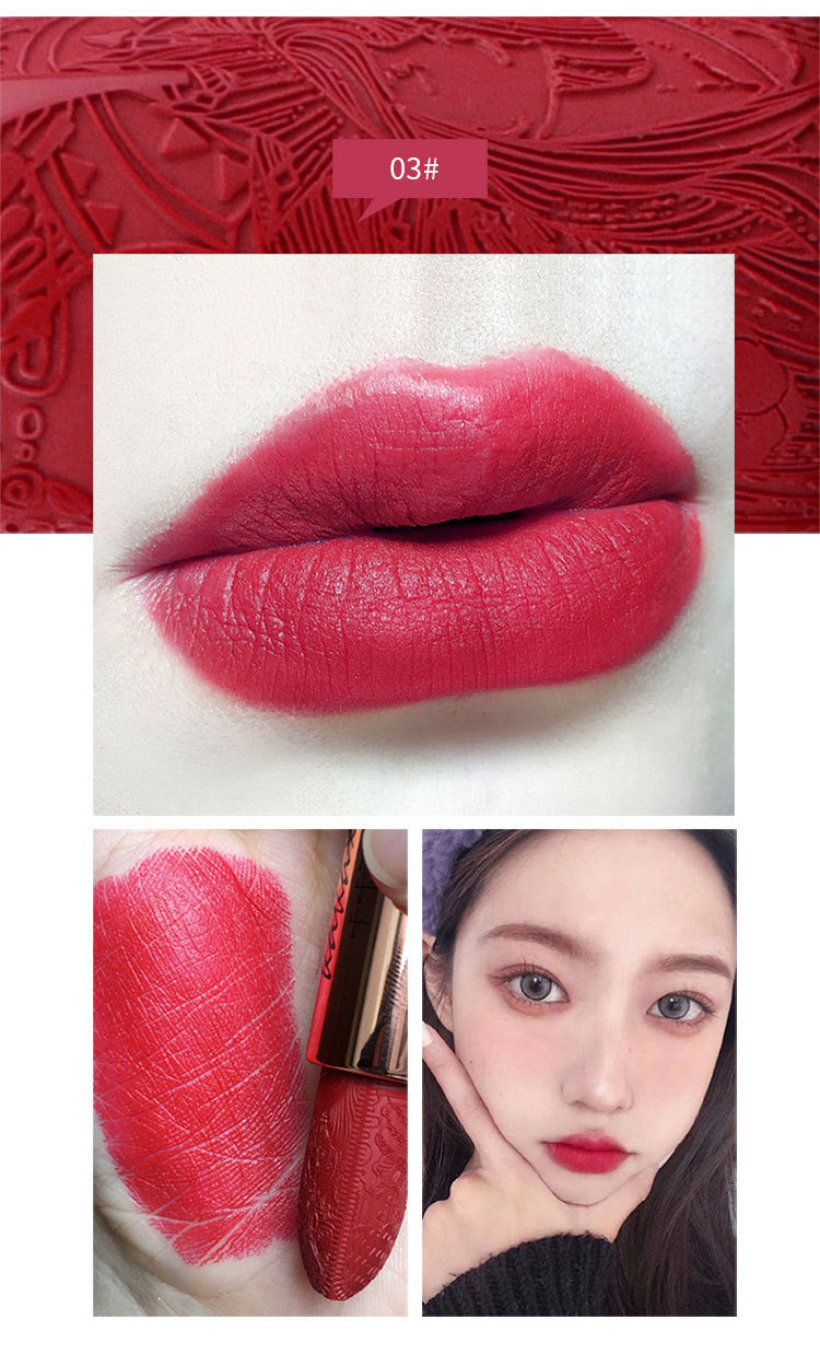 Carved Lipstick in Diamond Matte by Cassie