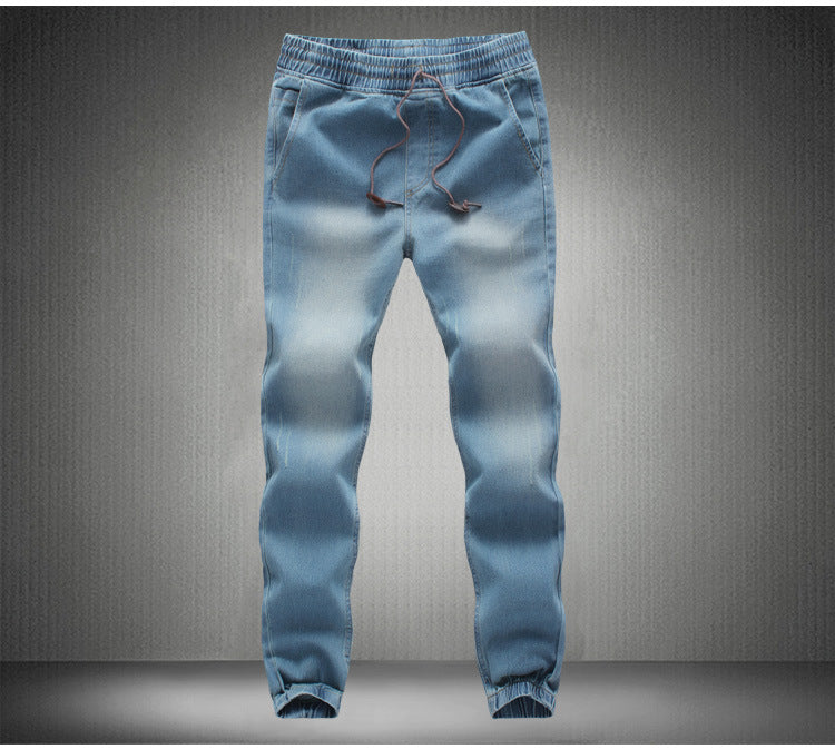 Men’s Plus Size Stretch Denim Jogger Pants – Comfortable Casual Jeans – USA