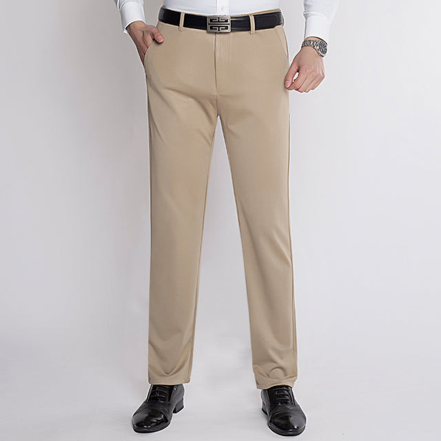 Men’s Ice Silk Loose Fit Pants – Lightweight Summer Casual Trousers