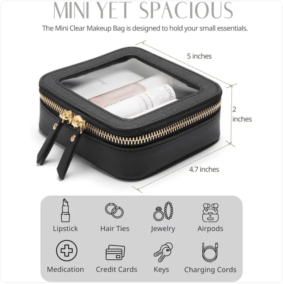 Portable Cosmetic Organizer – Makeup, Skincare & Beauty Travel Storage