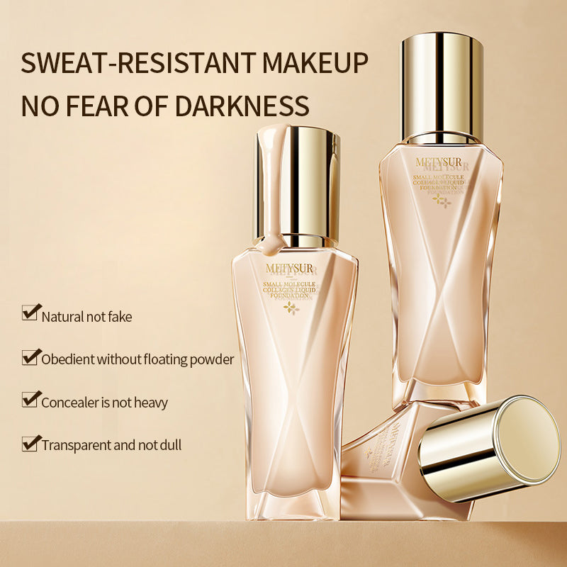 Waterproof Oil-Free Matte Liquid Foundation – Full Coverage Face Makeup
