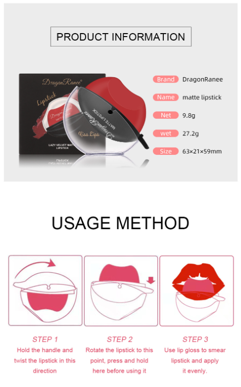 Stamp Lipstick for Beginners - Long-Lasting Hydration