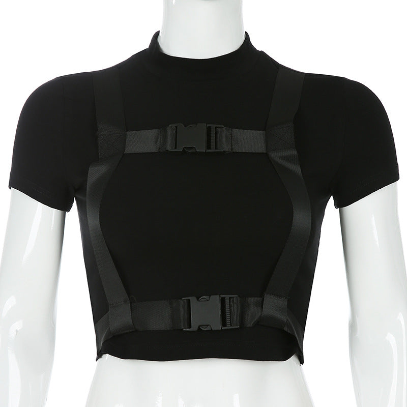 BF Crop Short Sleeve T-Shirt for Women - Summer 2019