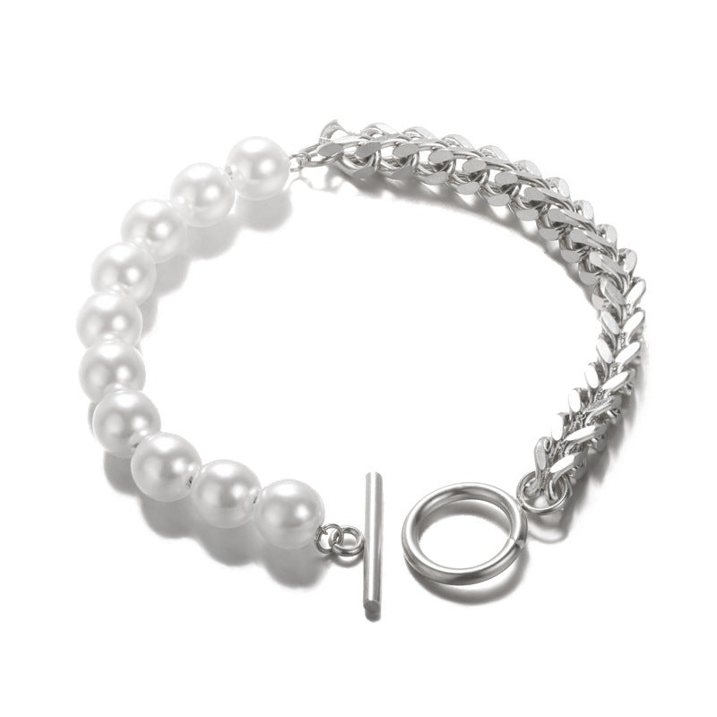 Stainless Steel OT Buckle Bracelet for Women