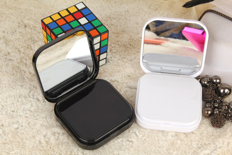 Makeup Box Mirror Power Bank - Cute Cartoon Design