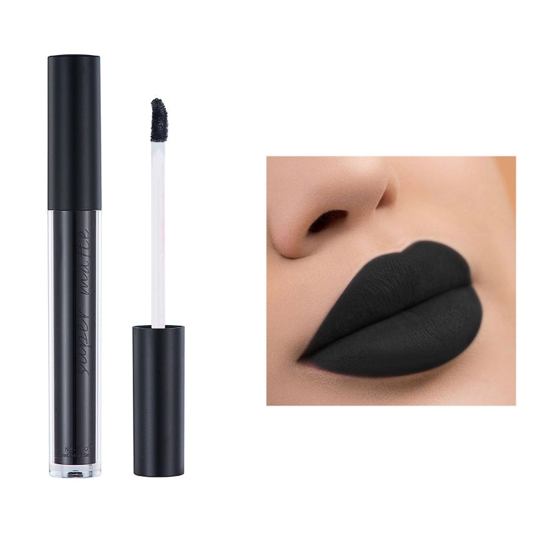 12-Color Waterproof Matte Liquid Lipstick Set