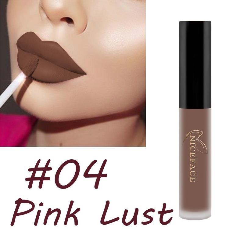 NICEFACE Long Lasting Waterproof Matte Liquid Lipstick