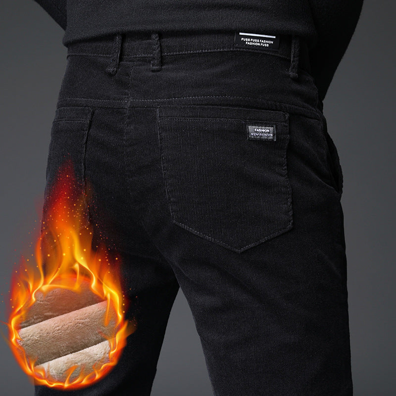 Men's Corduroy Trousers for Fall and Winter