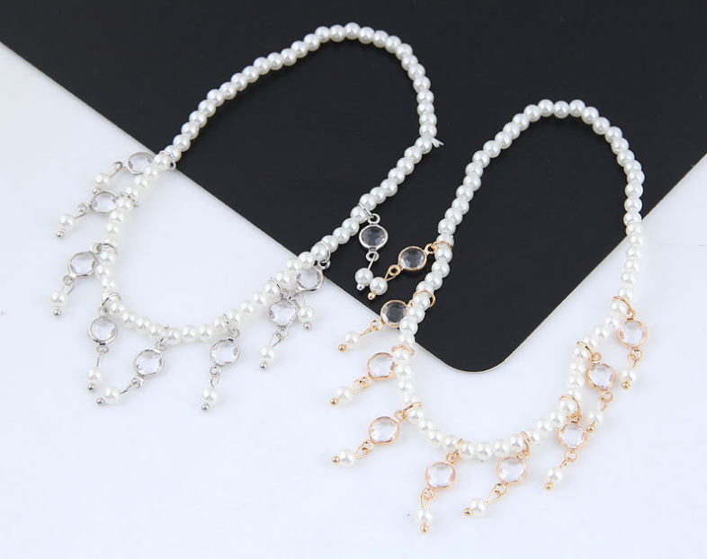 Pearl Tassel Anklet and Pearl Anklet Collection