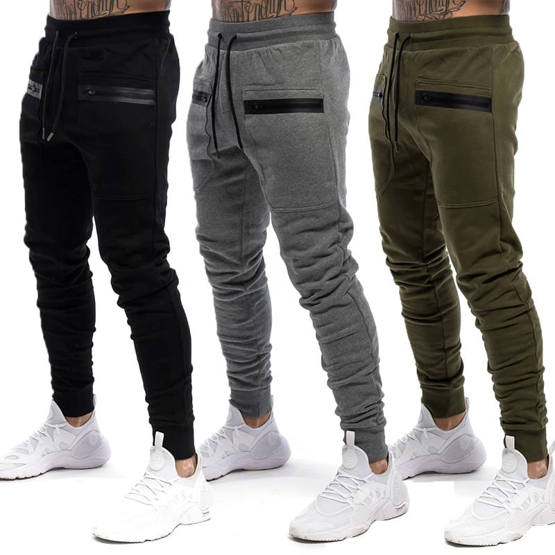Men’s Running Fitness Pants – Casual Workout & Training Trousers