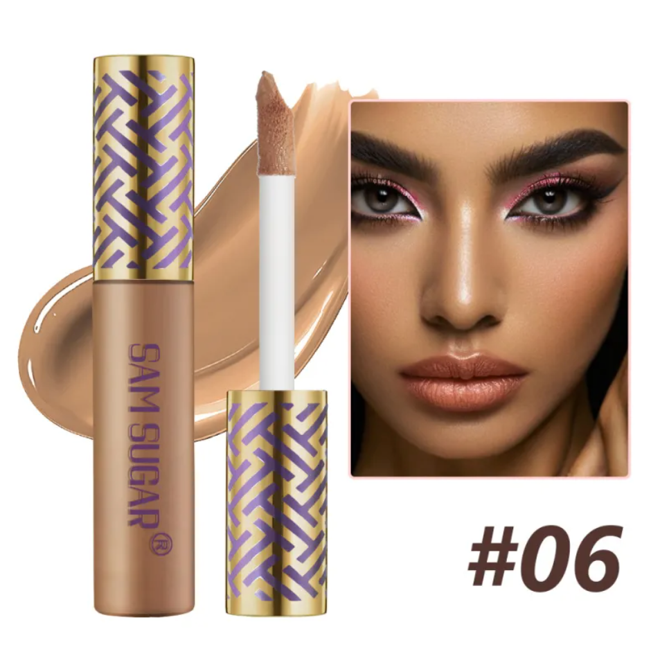 6-Color Liquid Concealer Set – Multi-Shade Face Makeup for Flawless Coverage
