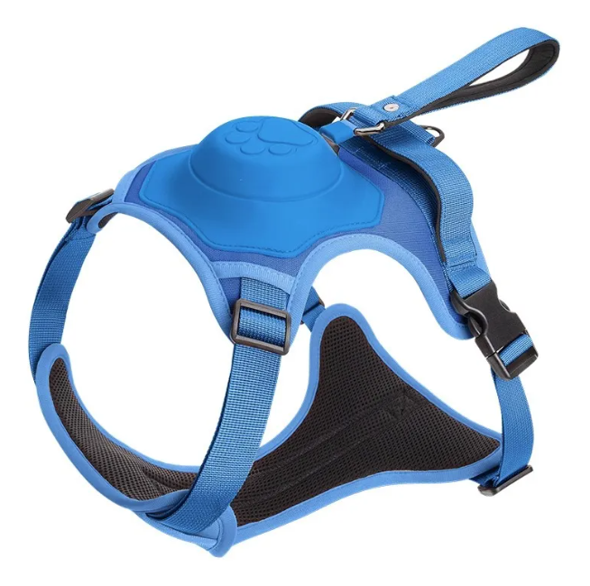 Adjustable No-Pull Dog Harness – Breathable Outdoor Training & Walking Harness