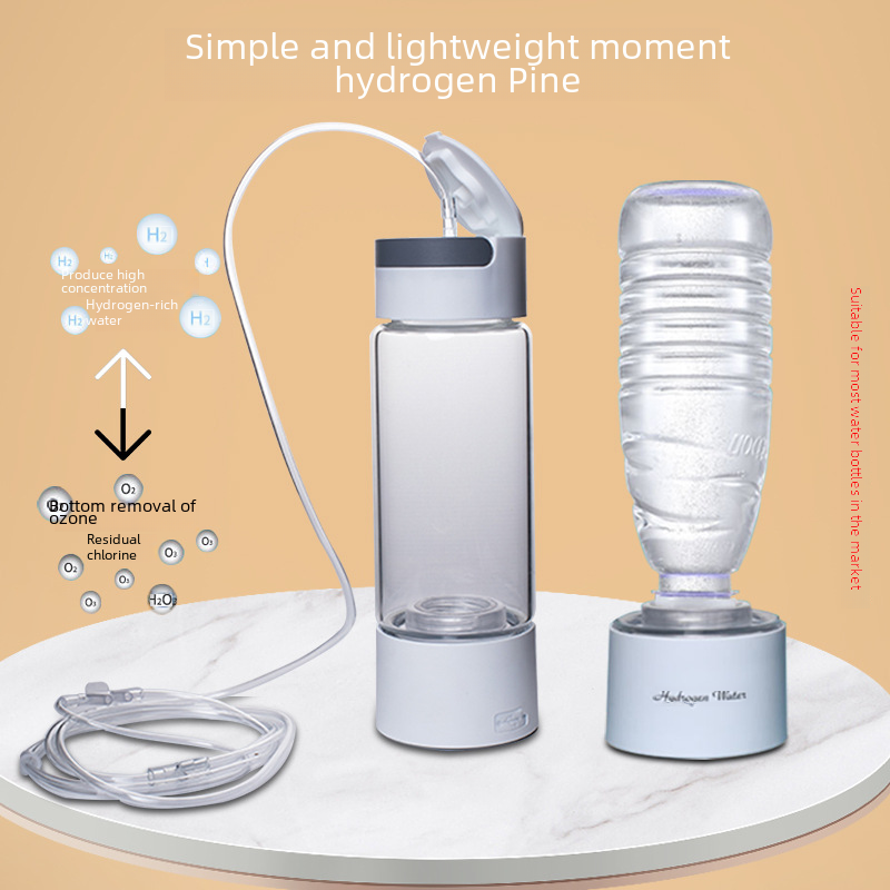 High Concentration Hydrogen Water Cup 5000PPB – Portable Hydrogen-Rich Water Bottle