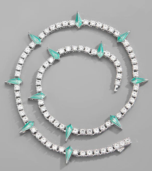 Fluorescent Panther Hip-Hop Necklace