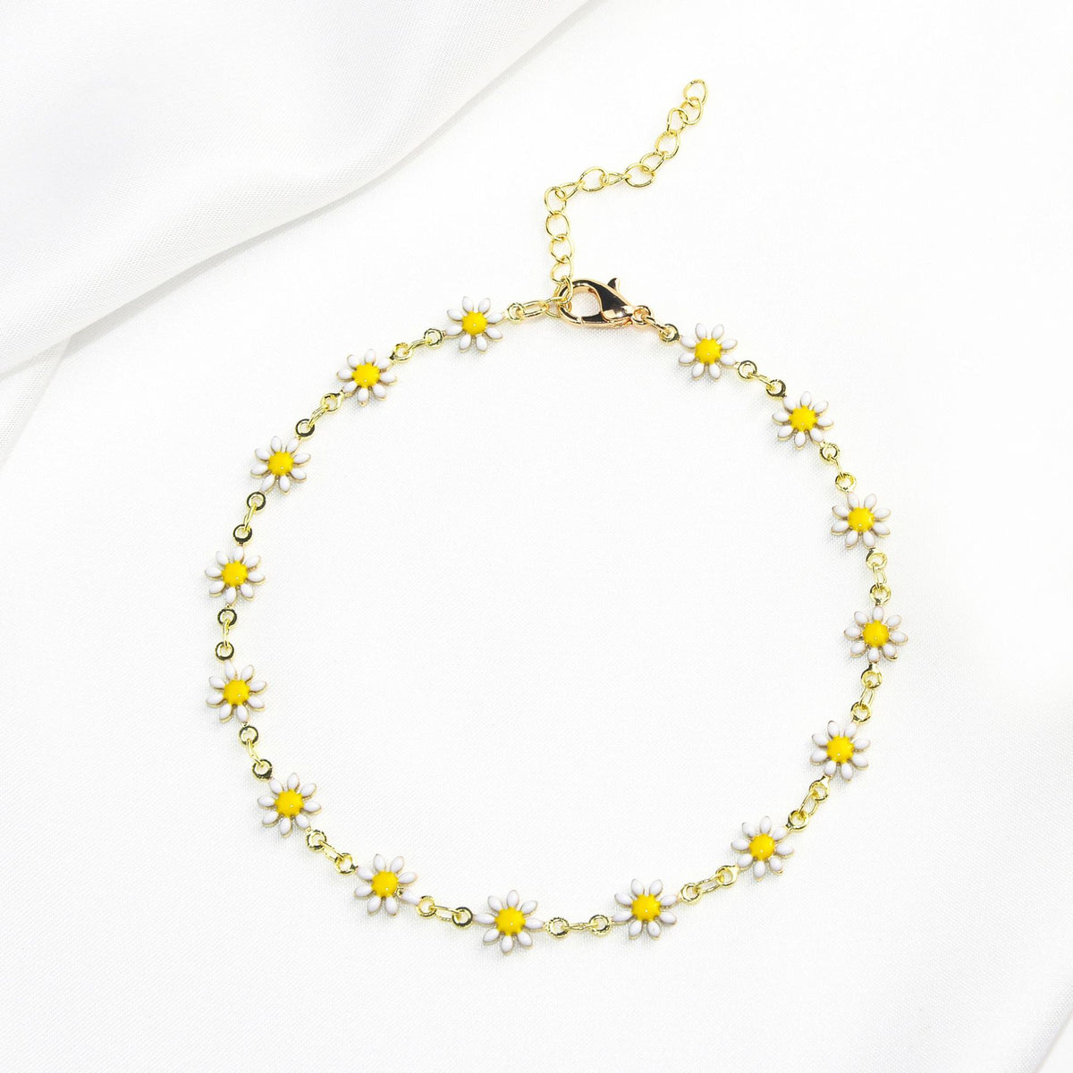 Little Daisy Anklet - Simple and Fashionable Accessory