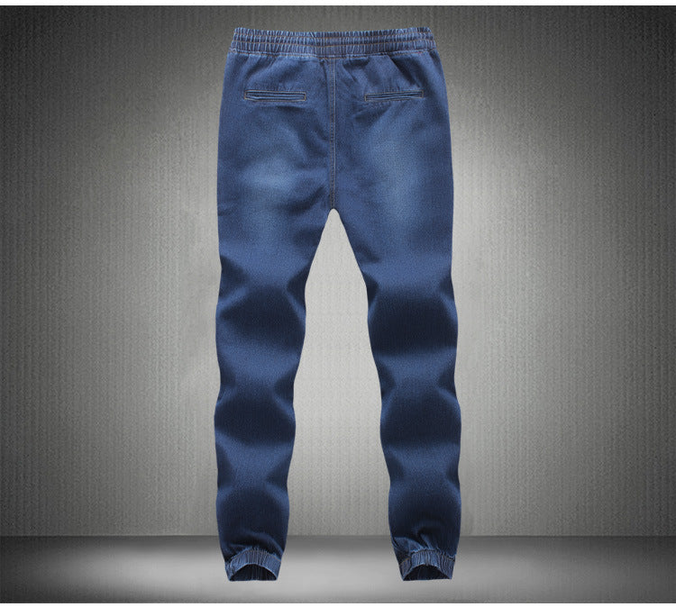Men’s Plus Size Stretch Denim Jogger Pants – Comfortable Casual Jeans – USA