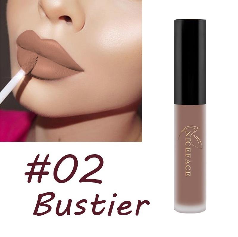 NICEFACE Long Lasting Waterproof Matte Liquid Lipstick