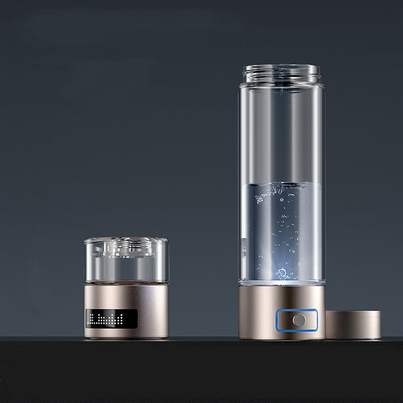 Hydrogen Water Bottle – Portable Rechargeable Hydrogen-Rich Water Generator