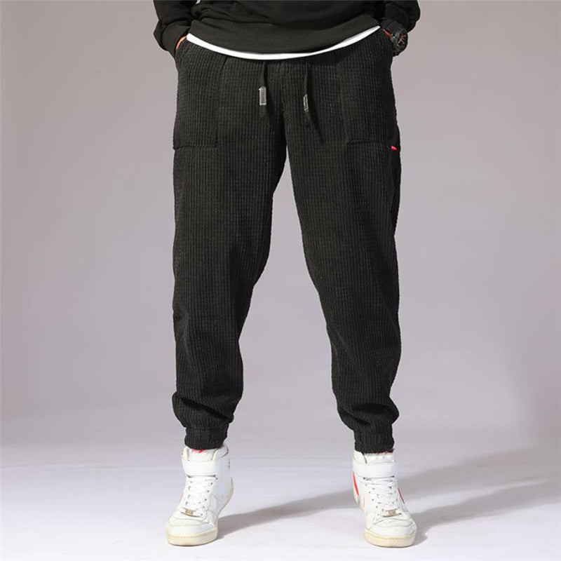 Men’s Stretchy Loose Jogger Pants – Casual Stylish Trousers