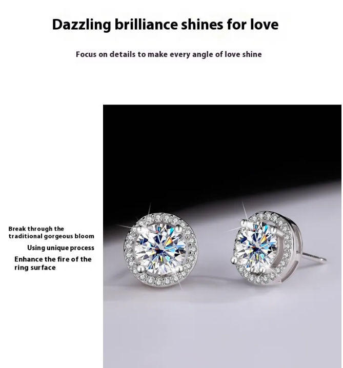 Grace Stud Earrings for Women – Elegant Minimalist Fashion Jewelry