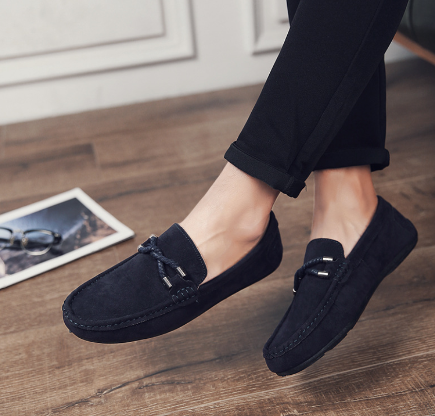 Men’s Slip-On Loafers – Non-Slip Casual Shoes for Everyday Wear