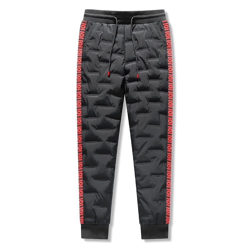 Men’s Thick Down Pants for Winter Outdoor Use – USA