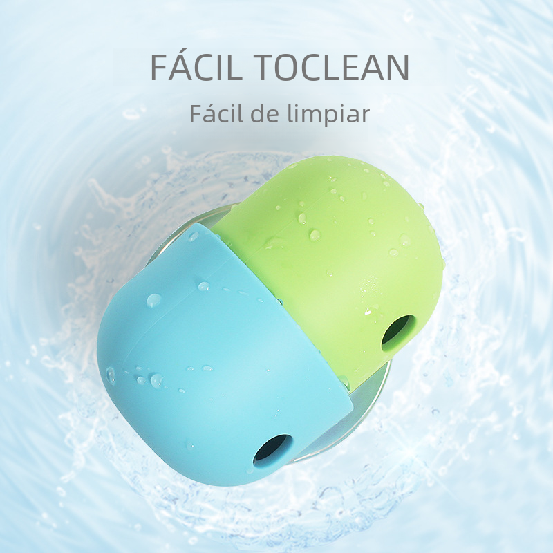 Silicone Dog Feeding Toy Ball for Outdoor Play – Interactive Treat Dispensing Dog Toy