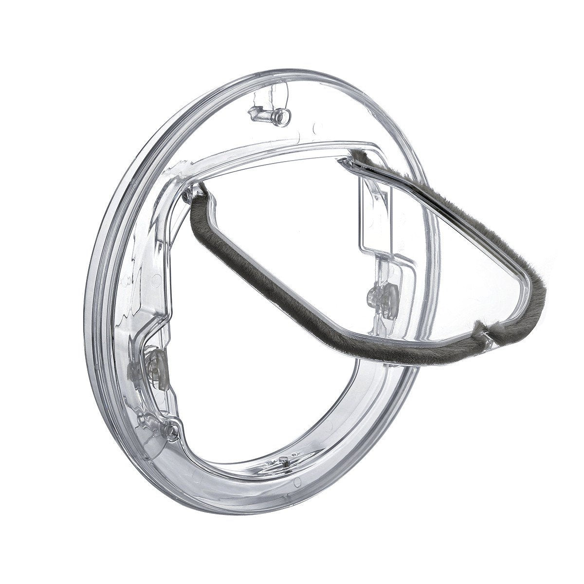 Round Cat Door – Easy-Install Transparent Pet Access Door for Indoor & Outdoor Use