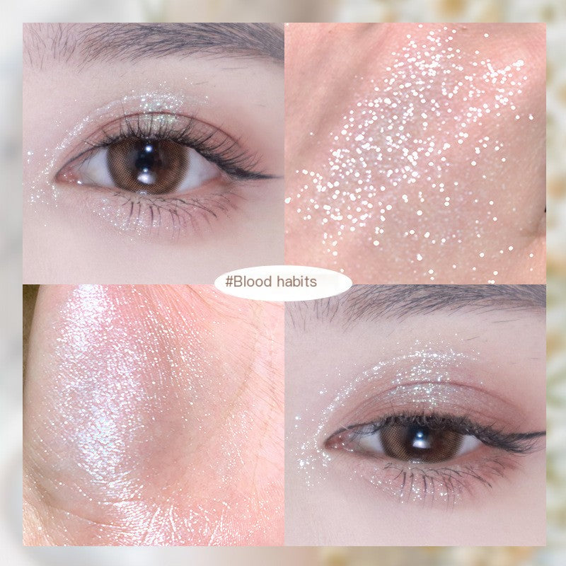 Double-Ended Eyeshadow Pen – Pearly & Shimmer Waterproof Stick