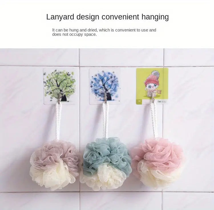 Splicing Bath Balls – 4-Piece Two-Color Bubble Ball Set for Body Care