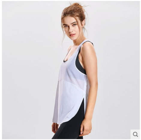Women’s Quick-Dry Sleeveless Yoga Tank Top – Sports Gym & Workout Shirt