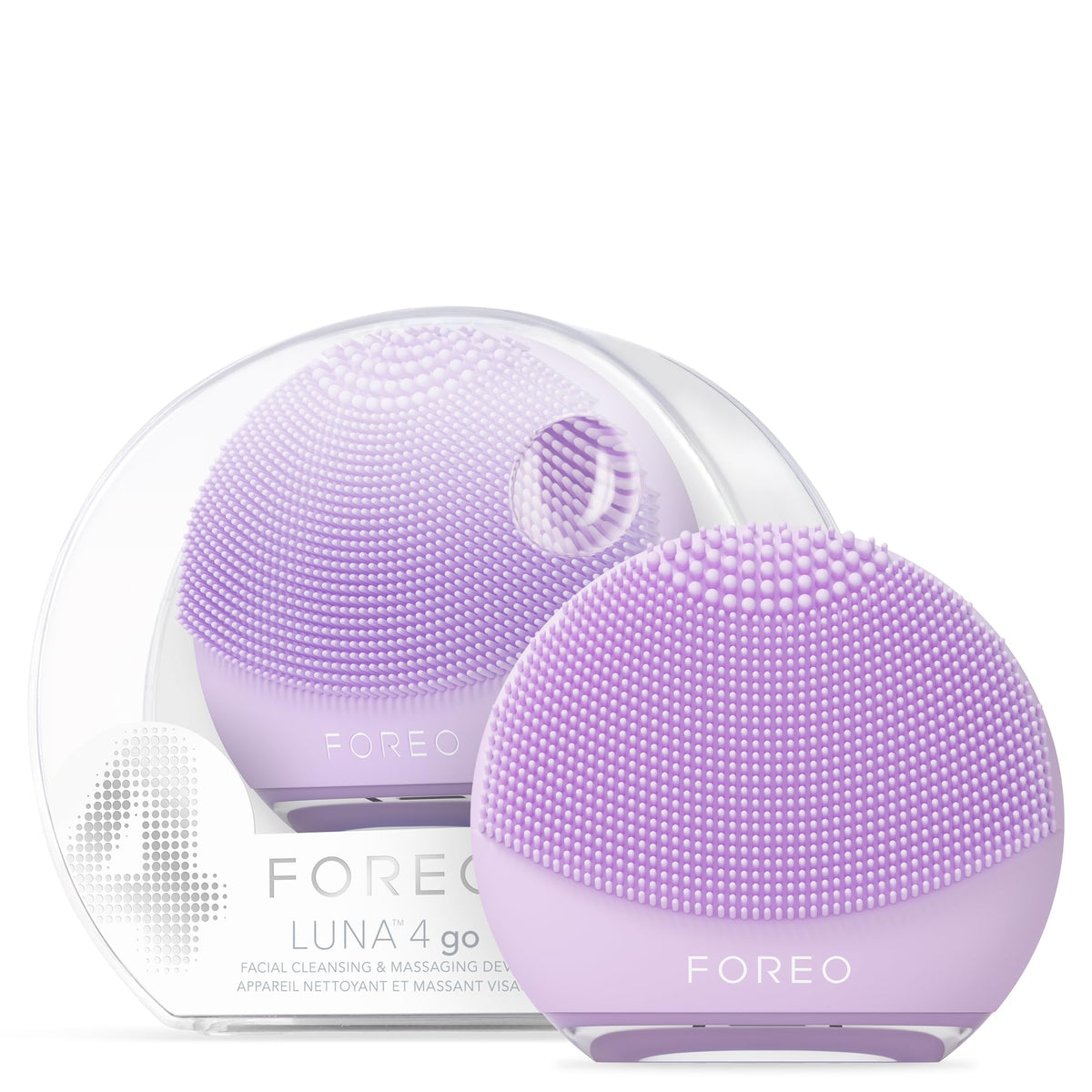 FOREO LUNA 4 go – Sonic Facial Cleansing Brush & Firming Massager