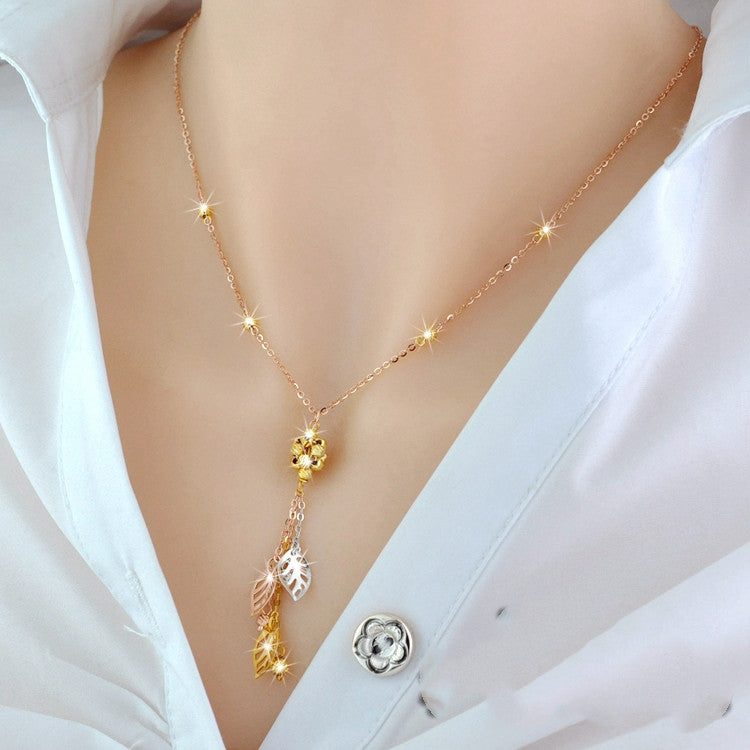 925 Silver Tassel Pendant Necklace