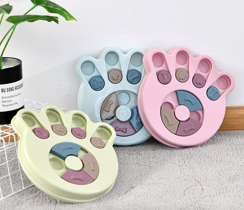 Interactive Dog Feeding Puzzle Toy for Training – Treat Dispensing Slow Feeder