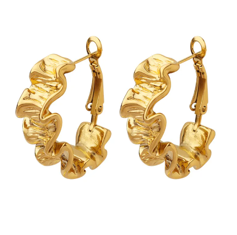 GeoPlait Earrings for Women – Geometric Braided Statement Jewelry