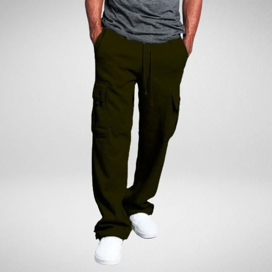 Men’s Drawstring Casual Pants – Relaxed Everyday Trousers