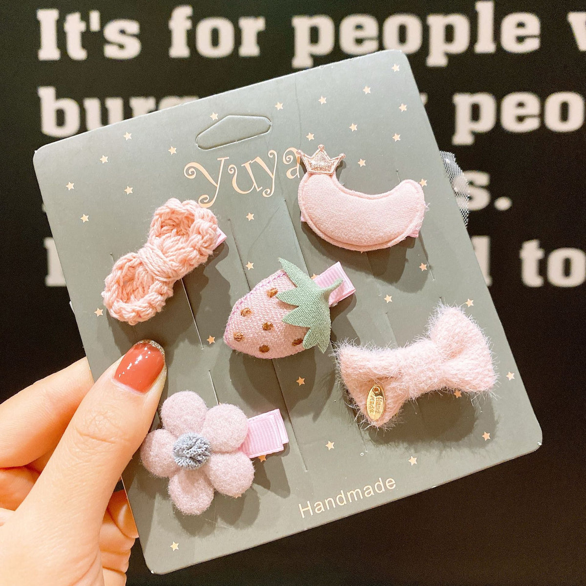 Korean Baby Hair Clips Set for Girls – Cute Children's Hair Accessories