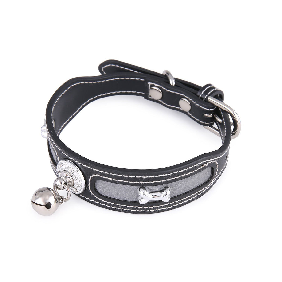 Personalized Reflective Pet Collar – Adjustable Safety Collar for Cats & Dogs