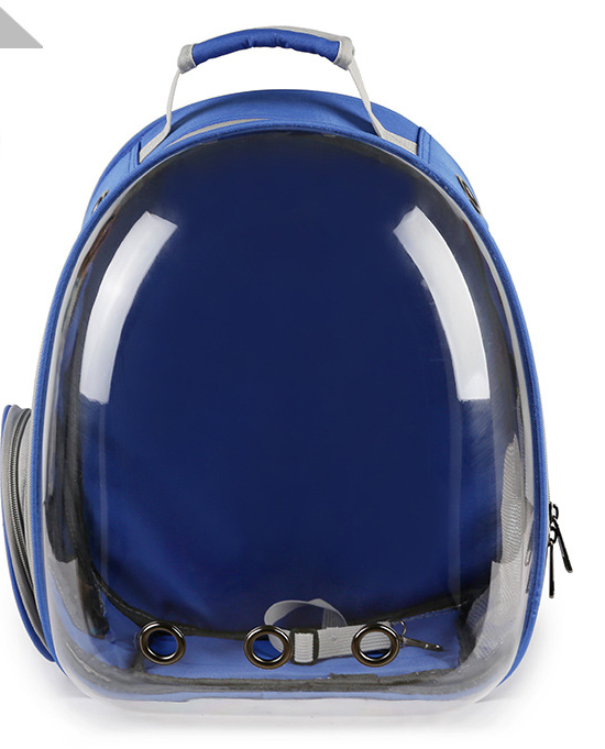 Transparent Cat Carrier Backpack – Breathable Lightweight PVC Pet Travel Bag