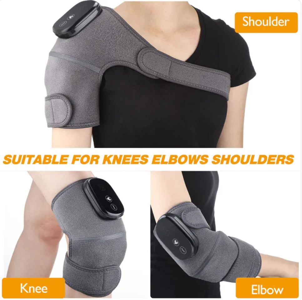 Electric Heating Knee Pads – USB Rechargeable Warmth Wraps for Joint Comfort