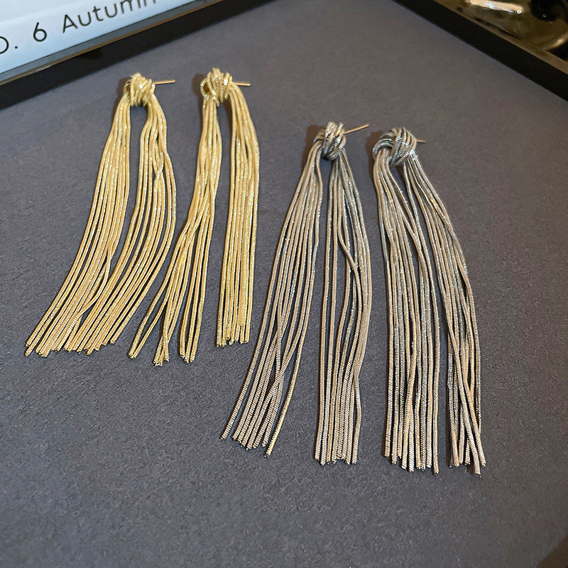 Long Chain Earrings for Women – Elegant Dangle Statement Jewelry